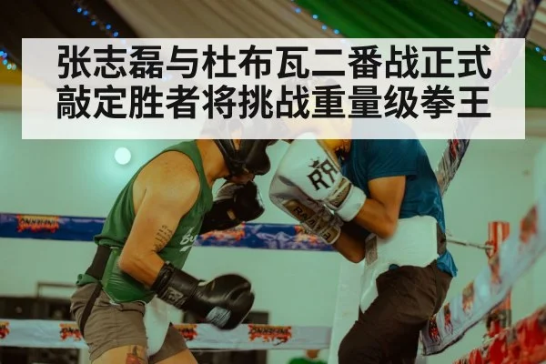 张志磊与杜布瓦二番战正式敲定胜者将挑战重量级拳王
